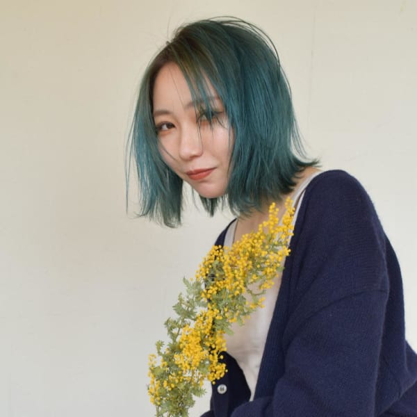 【CHESTER】ペールブルーハイトーンカラー　サマーカット