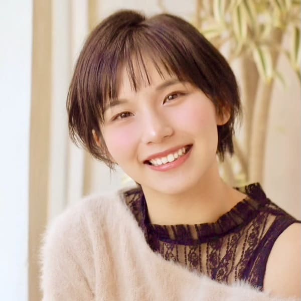 耳掛けショート【韓国風シースルーバング】