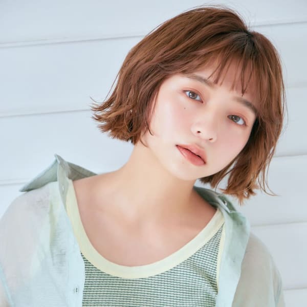 ハニーベージュ外ハネボブ