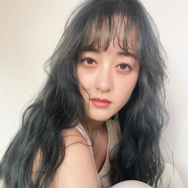 【CHESTER】くすみカラー ミントアッシュ くすみブルー