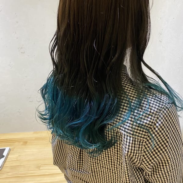 #グラデーションカラー #グリーンカラー