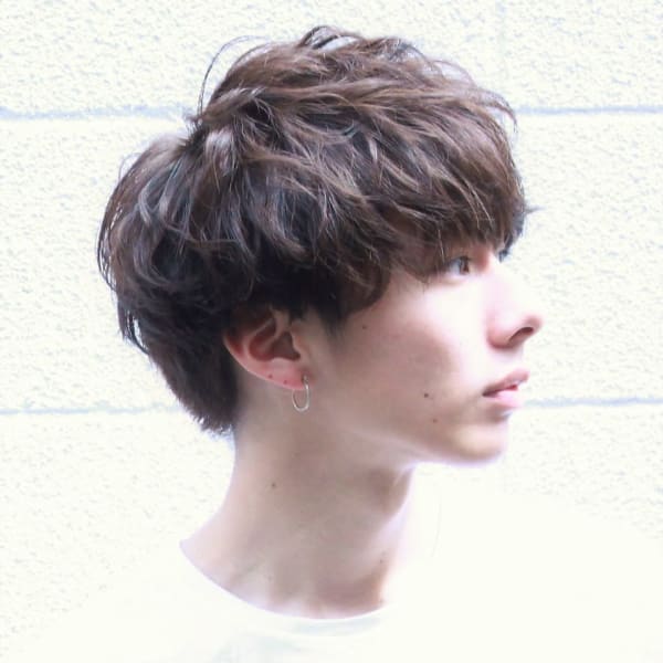 マッシュの方にオススメ ワンカールソフトツイストパーマ メン