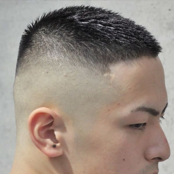 ストリートハイフェードカットボウズ　メンズ