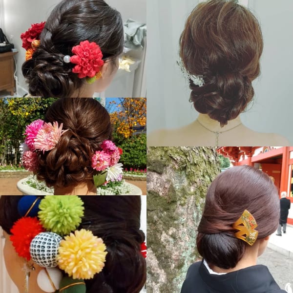 sleek×ヘアセット