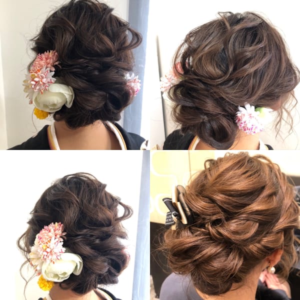sleek×ヘアセット