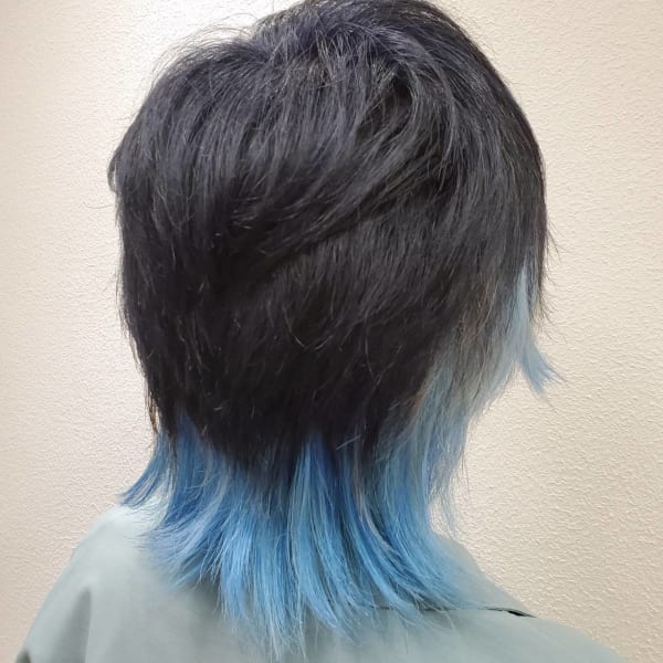メンズのオススメ順 ウルフ グラデーションカラーの髪型 ヘアスタイル 楽天ビューティ メンズのオススメ順 ウルフ グラデーションカラーの髪型 ヘアスタイル 楽天ビューティ