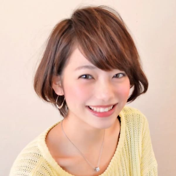 すっきりショートボブ