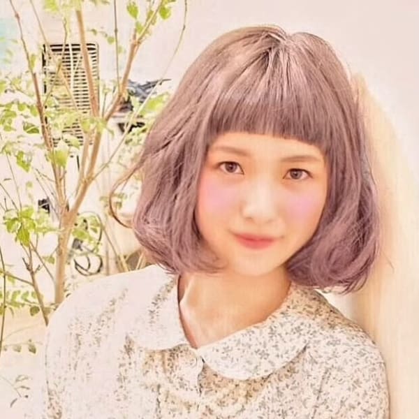 ショートバングの愛されボブ☆