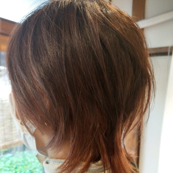 オススメ順 40代 ウルフ ショートの髪型 ヘアスタイル 楽天ビューティ