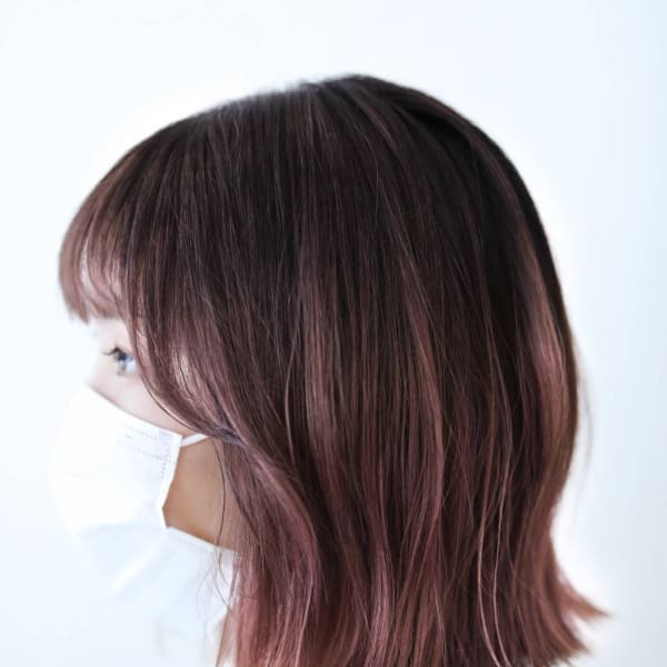 グラデーション&立体感☆切りっぱなしボブ|hair atelier hiyori