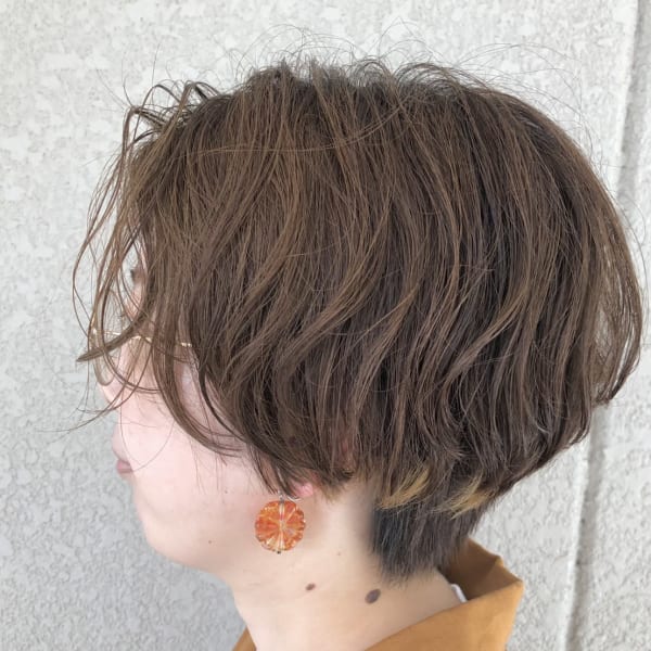 ふんわりハンサムショート|hair atelier hiyori