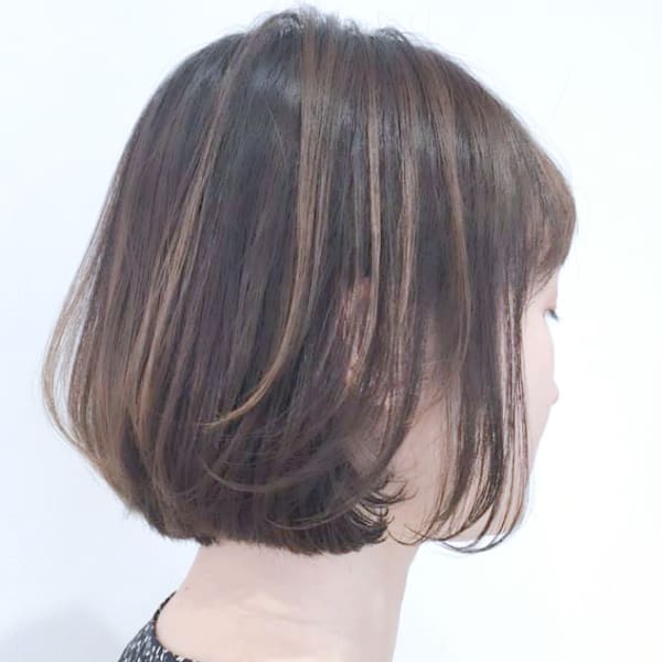 20代30代40代人気☆流行ラベージュボブスタイル☆