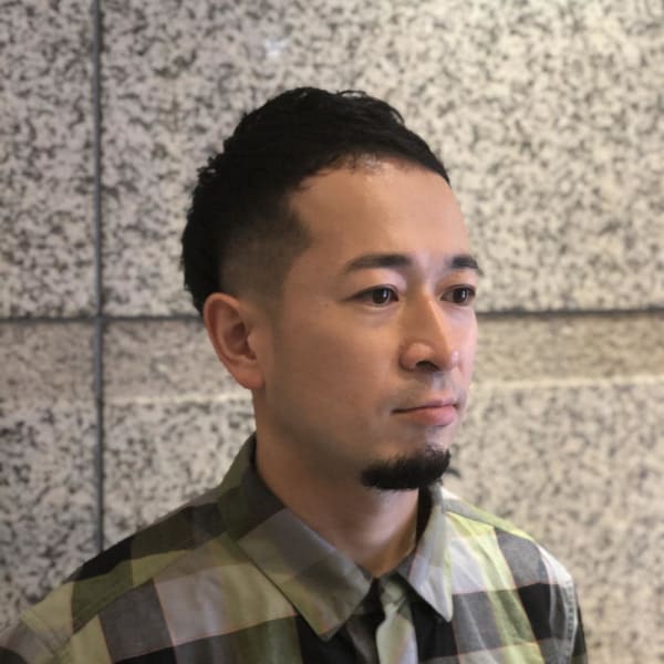 銀座30代クロップスタイルフェードカットコース
