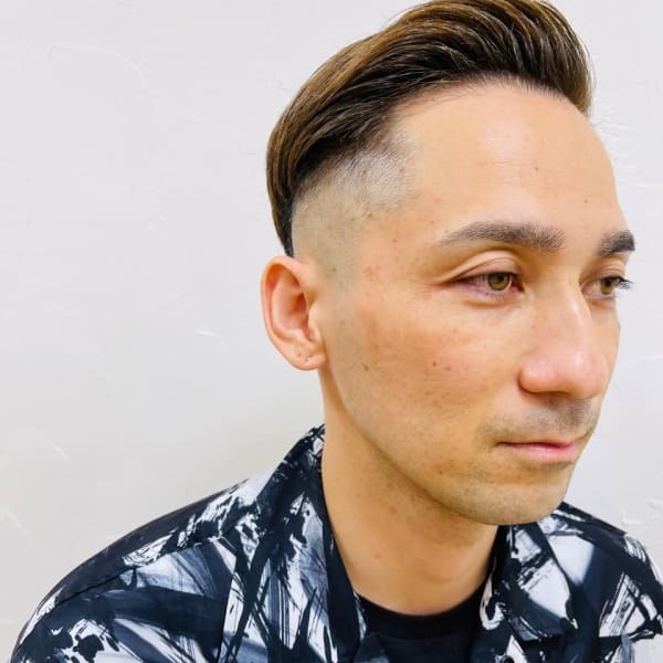 【海外でも人気★】フェード×ポンパドール