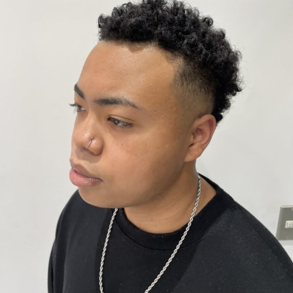 【外国人風】0mm~ローフェード