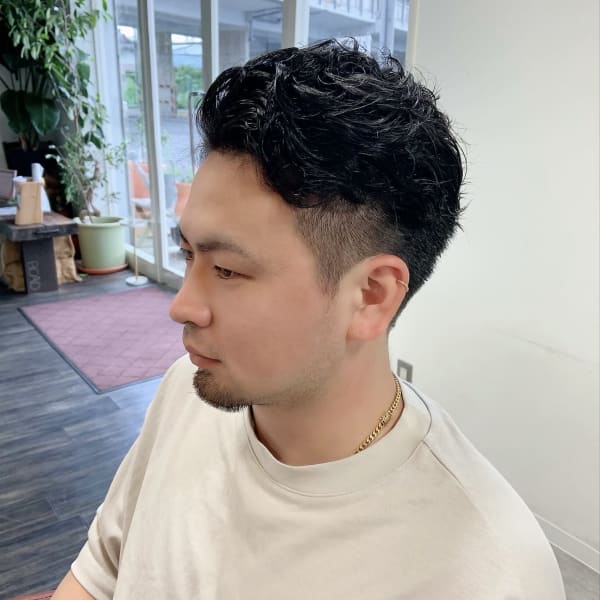 ワイド×アップバング
