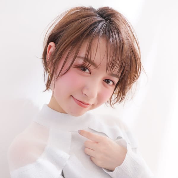 ゆるふわ丸みショート☆大人可愛い☆小顔カット☆