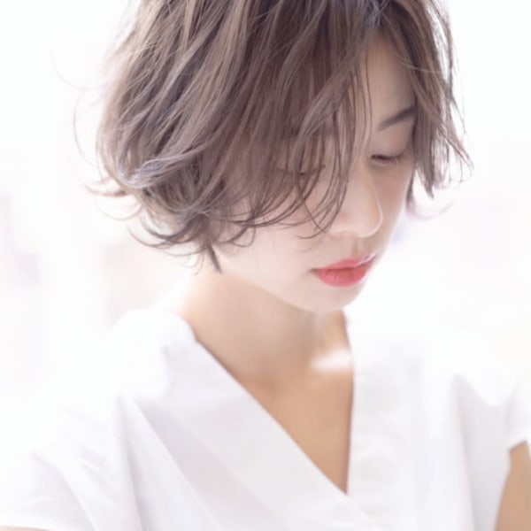 ボーイッシュふわボブ