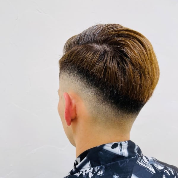 【海外でも人気★】フェード×ポンパドール