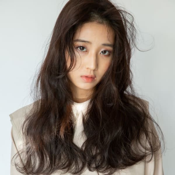 黒髪でもやわらかく。クセ毛風ラフウェーブ*Ash西荻窪