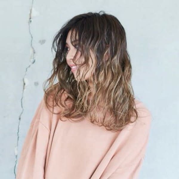 外国人風ロンググラデーションカラーイルミナ＊Ash西荻窪