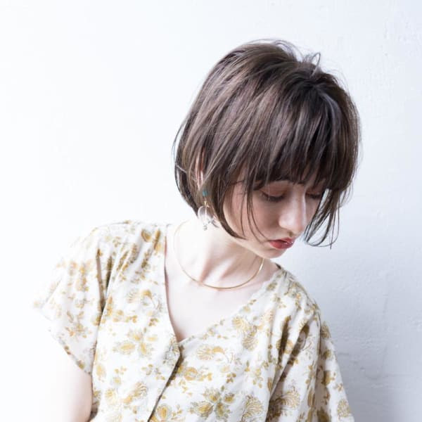 透明感✕頭の小さく見える上品なミニボブ*Ash西荻窪