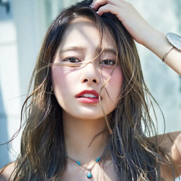 小顔に☆ミルクティーカラーとラフ感が可愛い*Ash西荻窪