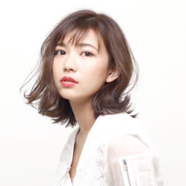 くびれミディ&艶カラーでモテヘアー♪*Ash西荻窪