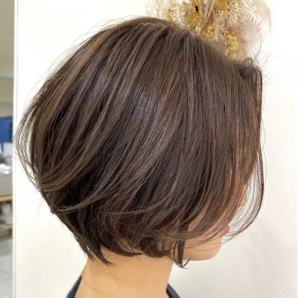 丸みショートボブ/和田