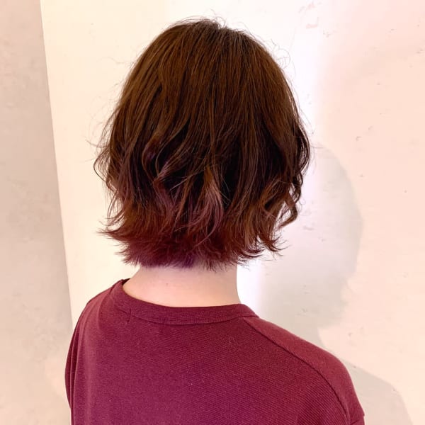 【Luccica】インナーカラー ラベンダーピンク