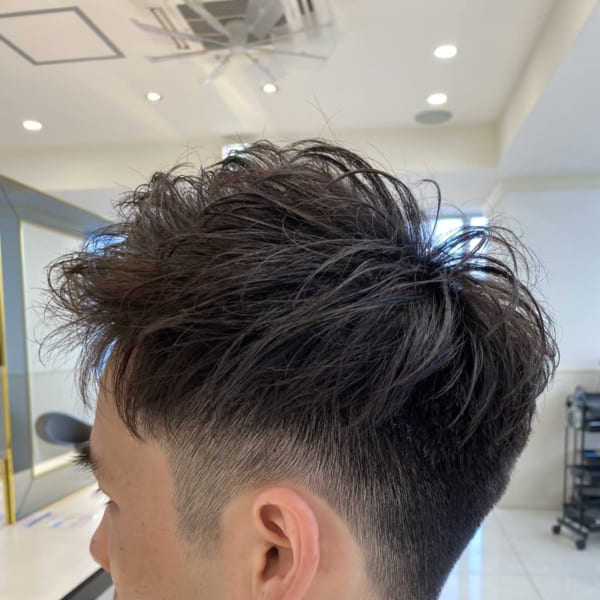 スキンフェードソフトモヒカン|Ash 青葉台店