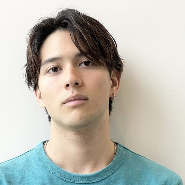 ツーブロックサイドグラデーション