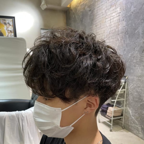 無造作パーマ【メンズパーマ】