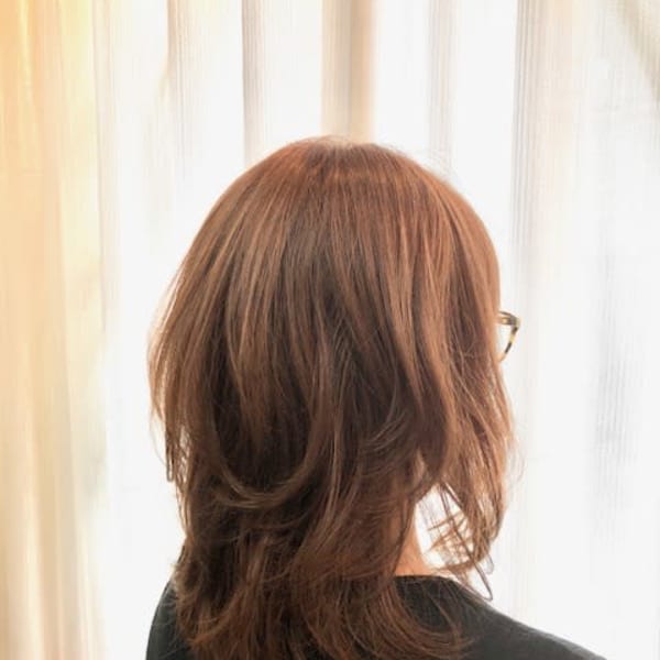 ウルフレイヤー/くびれヘア/小顔/30代40代50代/デジパ