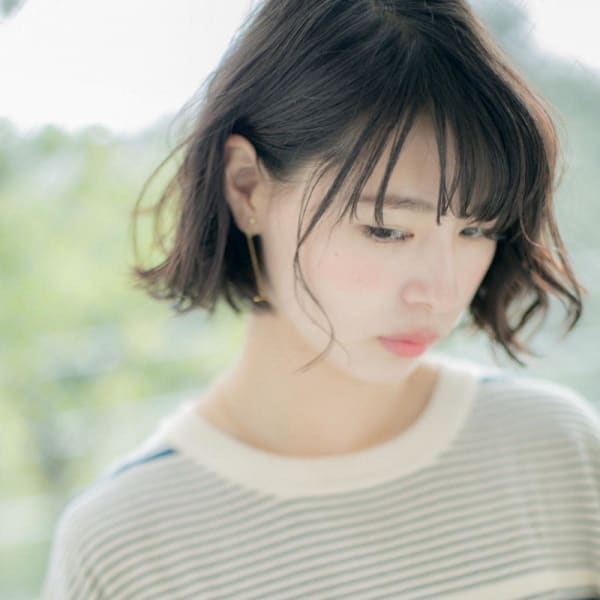 ミニボブパーマ 担当しおん