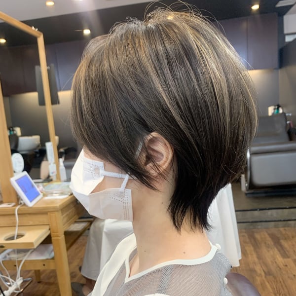 ハイライトショートウルフ