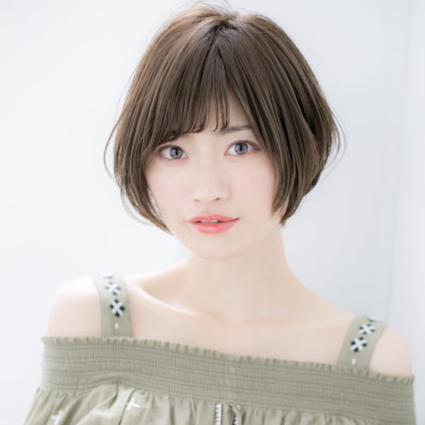 【ひし型小顔ショート黄金比】スタイルアップを叶える万能ヘア