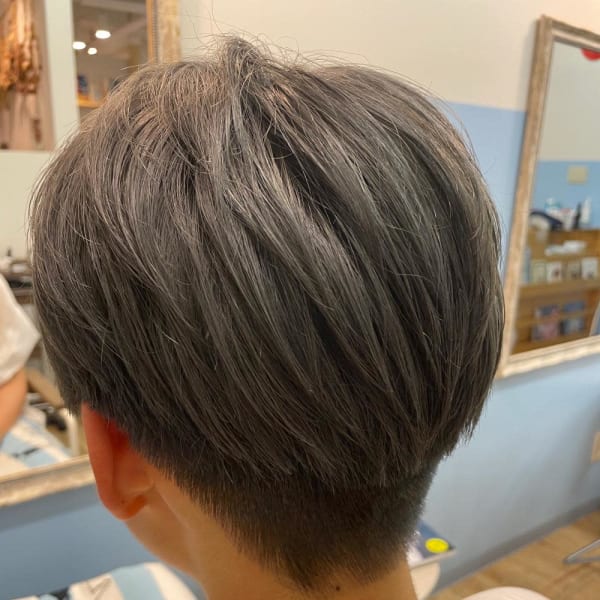 ショートグレージュ＊|Hair Salon Treacle