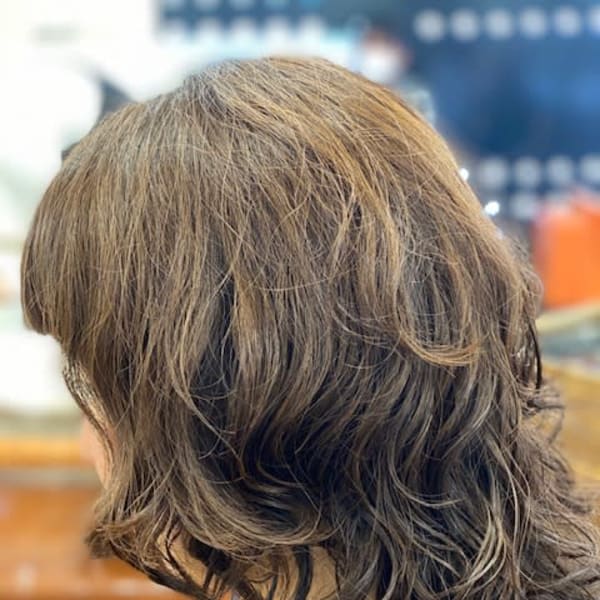 ミディアムウェーブスタイル