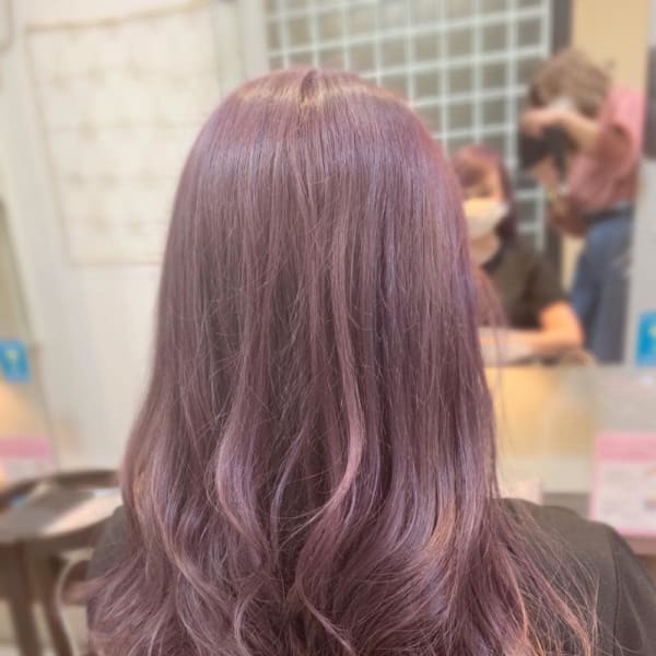 美髪ブリーチ＋カラー