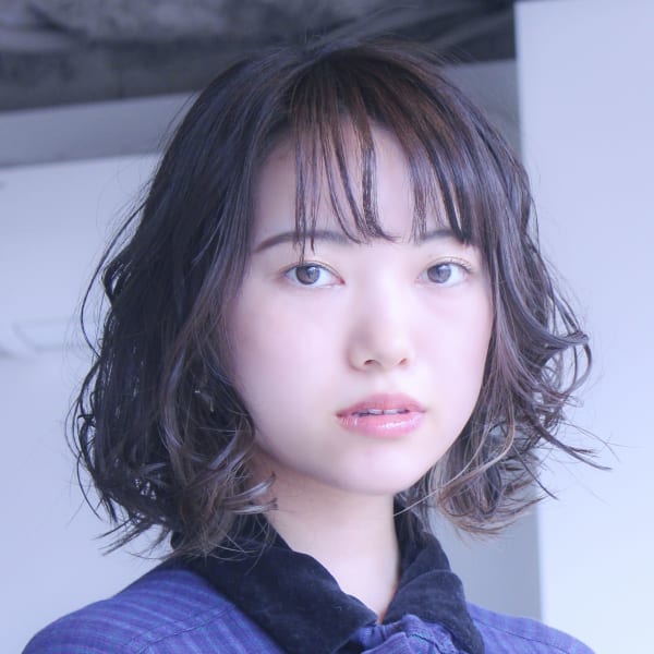 20代30代40代50代ひし形パーマエアリーミディ|CANNOA. hair&beauty