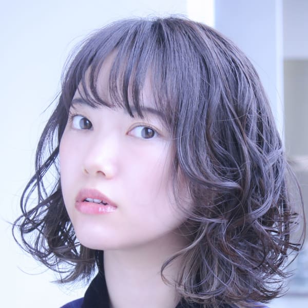 20代30代40代50代ひし形パーマエアリーミディ|CANNOA. hair&beauty