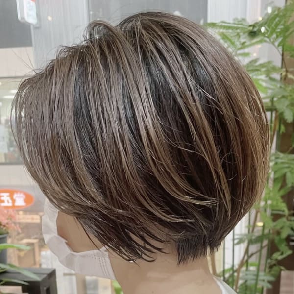 コントラスト☆ショートボブ
