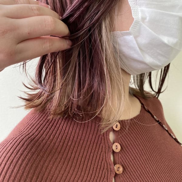 インナーホワイトベージュ☆stylist高橋