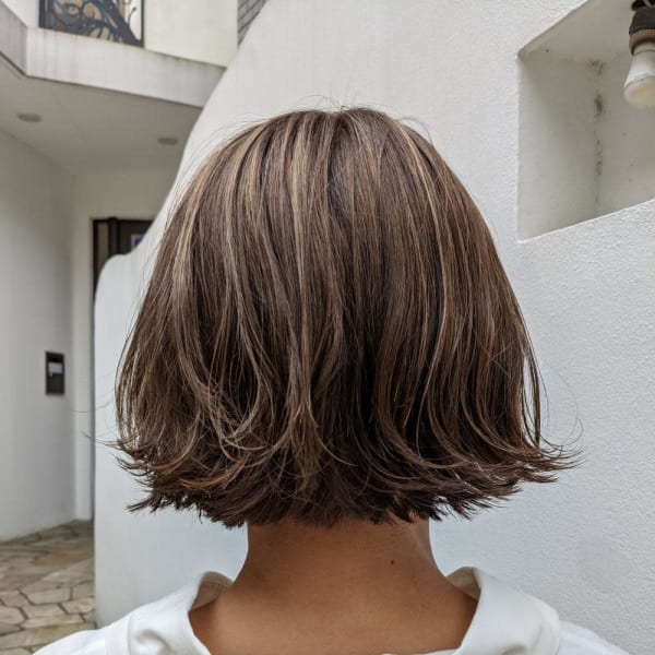 ミニボブ×シークレットハイライト