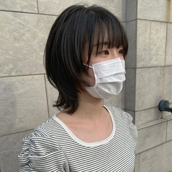 【alx金沢浅本】ウルフボブ