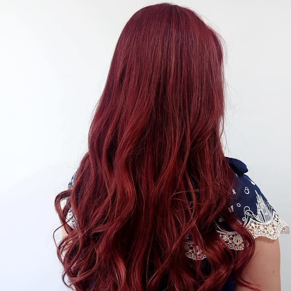 ブリーチ☆彡レッドピンク♪|Hair&color le jardin 葛西店