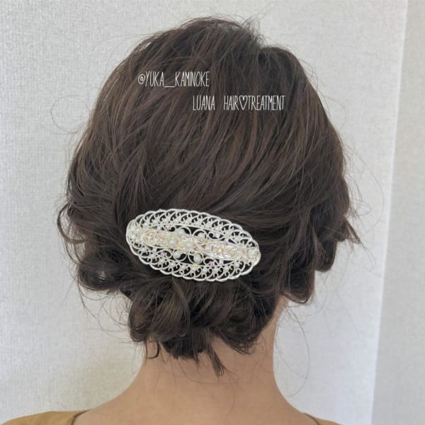 短めヘアでも簡単アレンジ♪stylistゆか