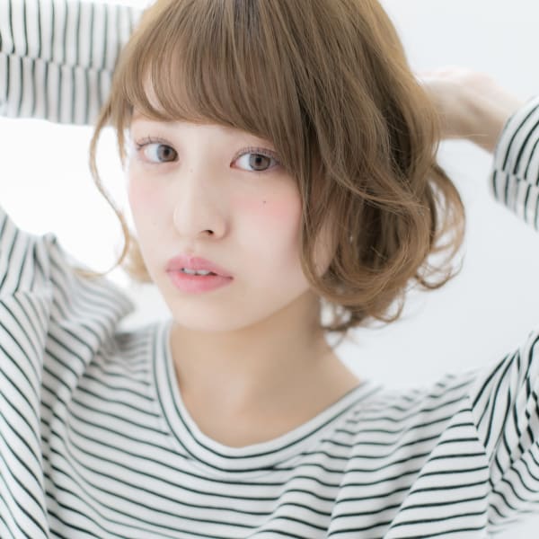 【柔らかCカールで軽やか＆キュート♪】エアリーショート★