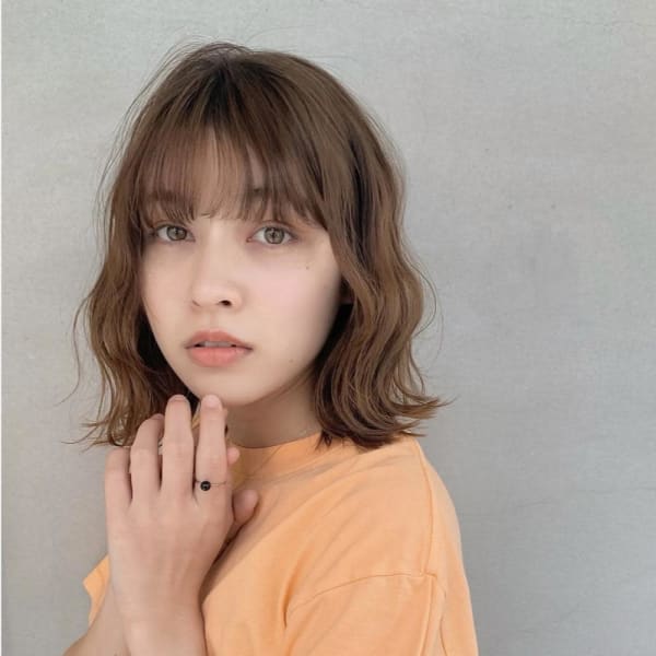 【48ページ目 オススメ順】30代/パーマ/ミディアムの髪型・ヘアスタイル 楽天ビューティ